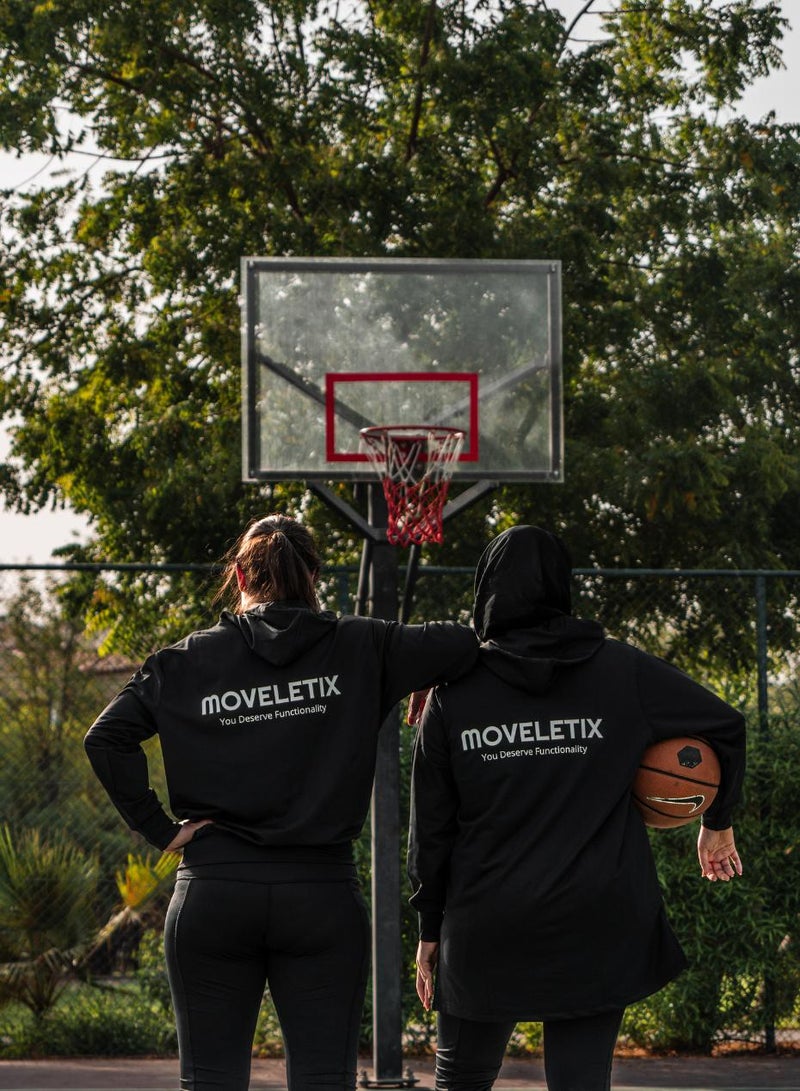 موفليتكس هودي نسائي محجبات فضفاض ثقب للإبهام - Image 5