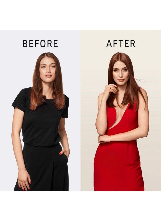 WELLA Color Charm - صبغة الشعر السائلة الدائمة من ويلا كولور تشارم لتغطية الشعر الرمادي 4Rg بني غامق - Image 1