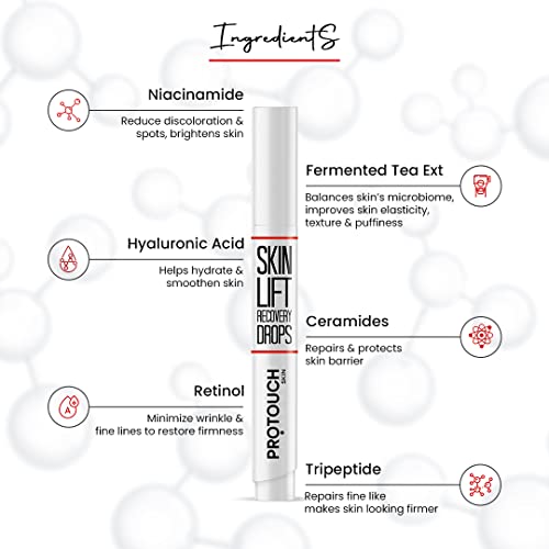 PROTOUCH Skin Lift Combo | lift Device & Recovery Drops | Anti ageing, Bright & Firm Younger Looking Skin - Image 3