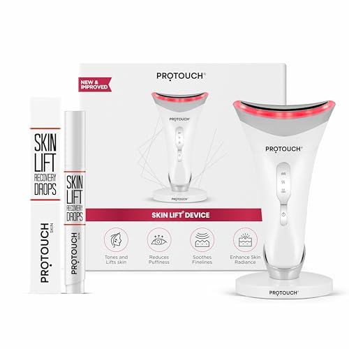 PROTOUCH Skin Lift Combo | lift Device & Recovery Drops | Anti ageing, Bright & Firm Younger Looking Skin - Image 1