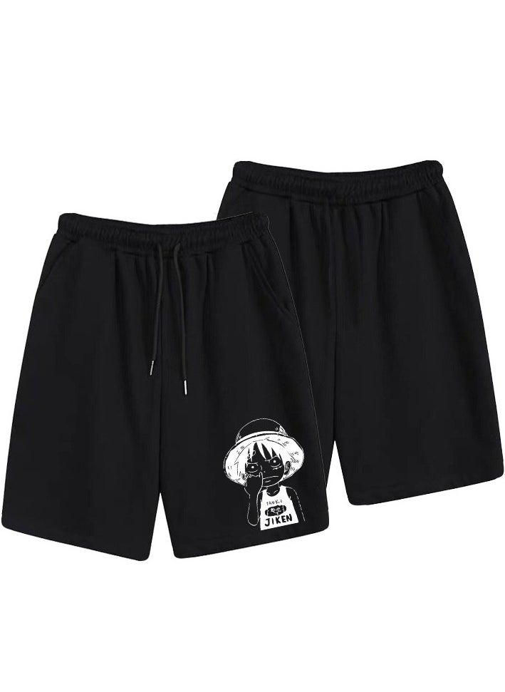 KUYING Summer One Piece Micro Elastic Loose Sports Shorts  - Image 1