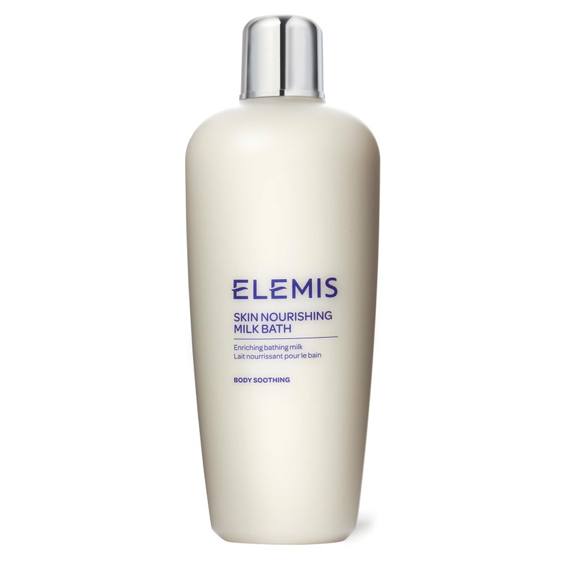 ELEMIS Skin Nourishing Milk Bath 400ml â€“ Softening Body Cleanser for Dry Skin, Gently Moisturizes & Soothes with Milk Protein & Oat Extract - Image 1