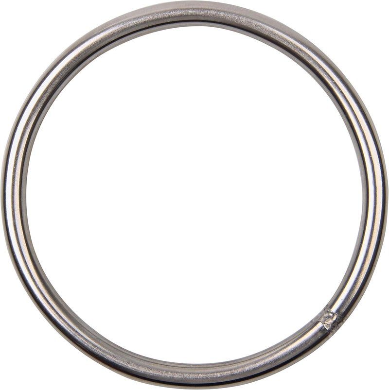 Shaddock Fishing Stainless Steel Round Ring Welded - 316 High Strength Marine Grade Diameter 2.36in, 3.15in, 3.94in, 4.72in Multiple Sizes - Image 2