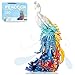 Vziimo Peacock Flowers Building Set with Led Light 901PCS Peacock Creative Bird Model Home Deocr and Office Art Gift for Mom Women Girlfriend Adults 14 Compatible with Major Brand - Image 2