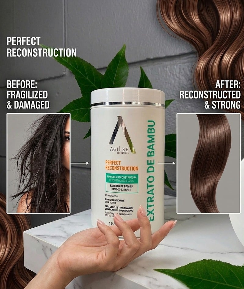 AGILISE Bamboo Extract Hair Treatment – 1kg (35.27 oz.) - Image 4