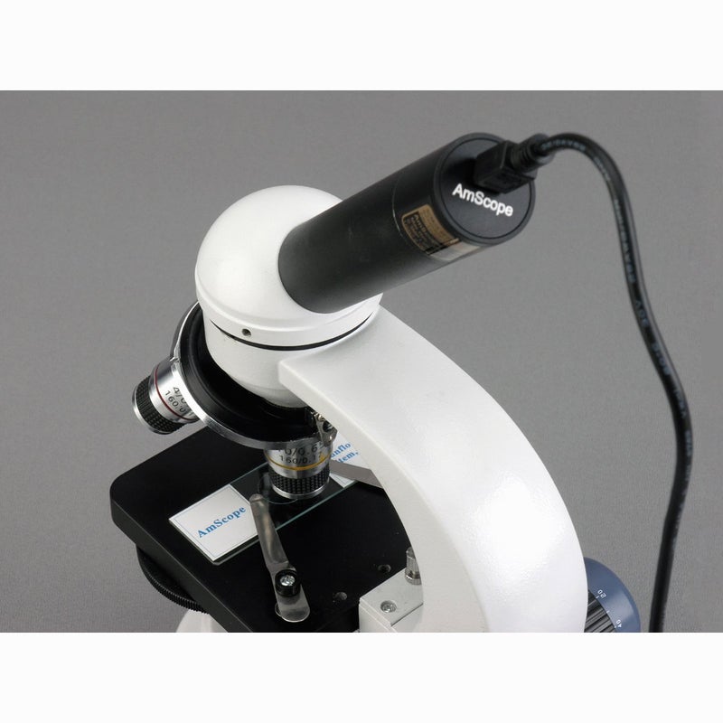 AmScope AmScope 30 Mega Pixel USB Still Photo  Live Video Microscope Imager Digital Camera 3MPMD300  - Image 5