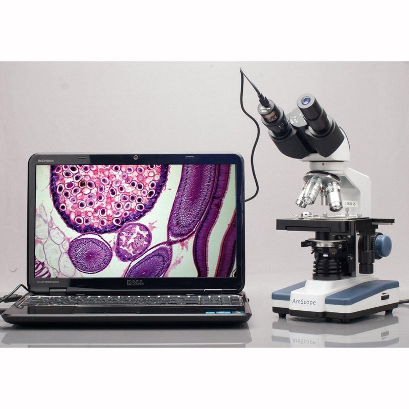 AmScope AmScope 30 Mega Pixel USB Still Photo  Live Video Microscope Imager Digital Camera 3MPMD300  - Image 3