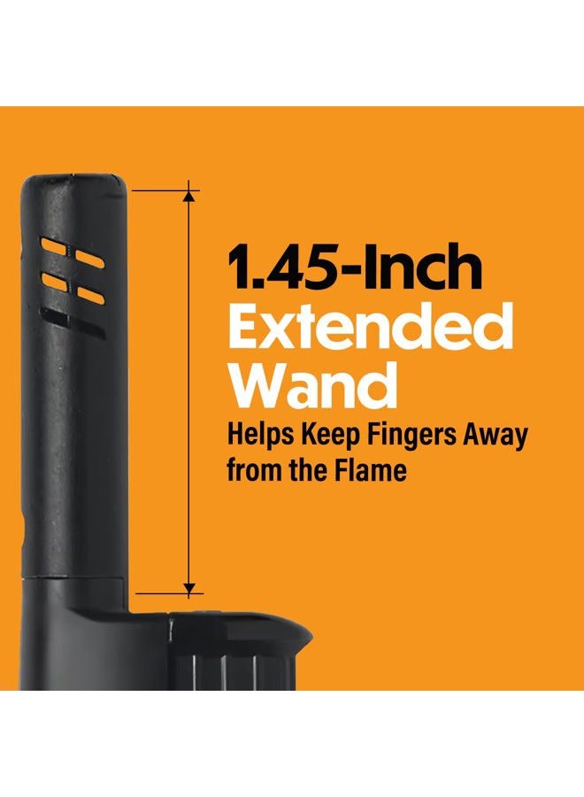 Bic EZ Reach Candle Lighter, The Ultimate Lighter with Wand for Candles, Assorted Designs, 6 Count Pack of Long Lighters - Image 4