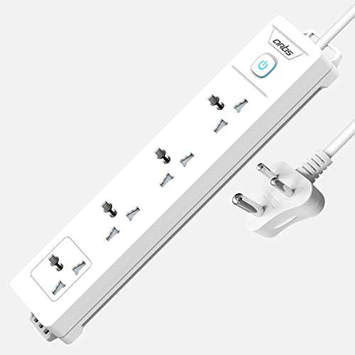 Artis AR-4SS 4 Universal Sockets with Single Switch & Child Safe Shutter Protection - Image 1
