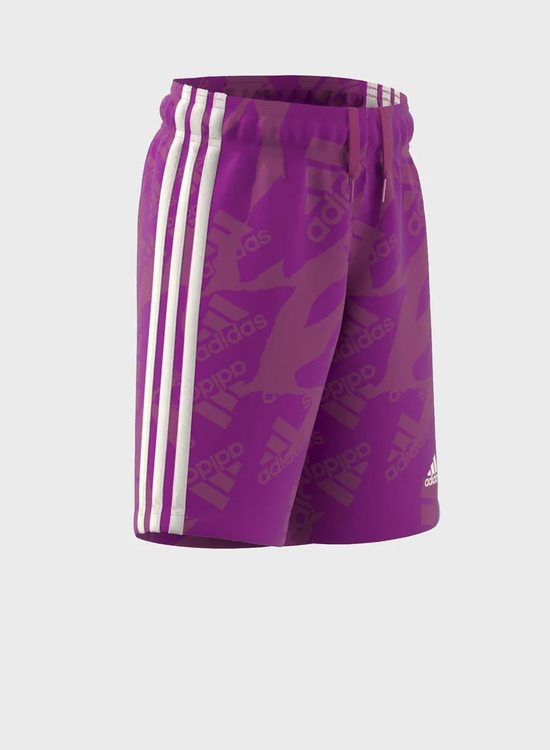 Adidas Little Kids Camlog French Terry Shorts