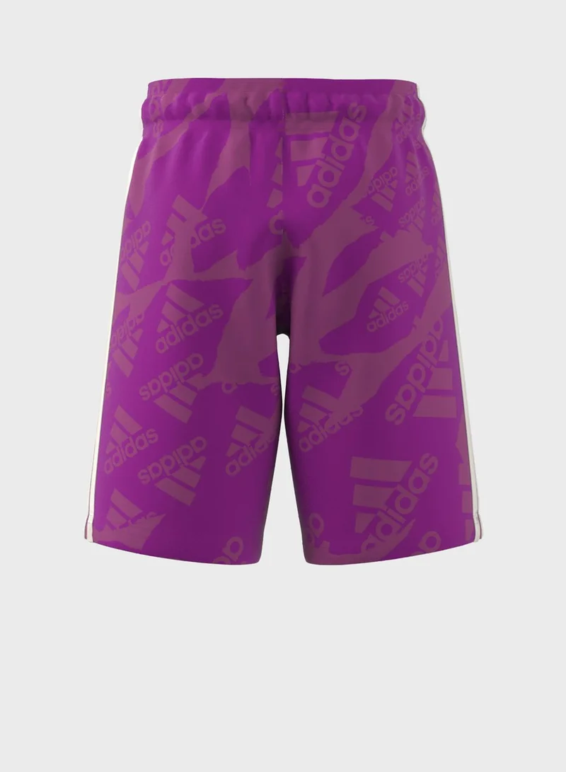 Adidas Little Kids Camlog French Terry Shorts