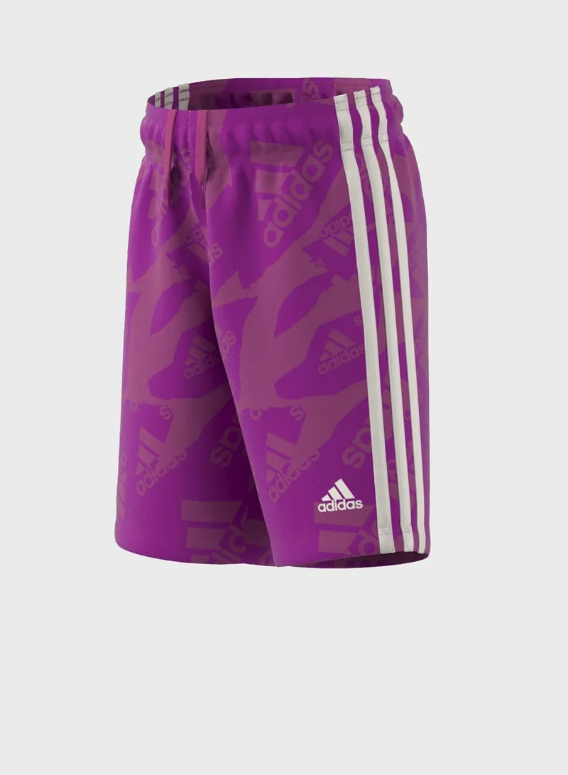 Adidas Little Kids Camlog French Terry Shorts