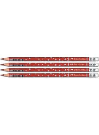 Head-Copy Pen - Stars with Eraser - Set of 4 - pzsku/Z487F9FAC9C159DE6B104Z/45/_/1730542700/69e25e4d-f51c-47c0-a092-9f78d2ec6bd3