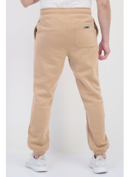 Originals by Brooklyn Cloth Men Regular Fit Solid Jogger Pants, Brown  - Image 3