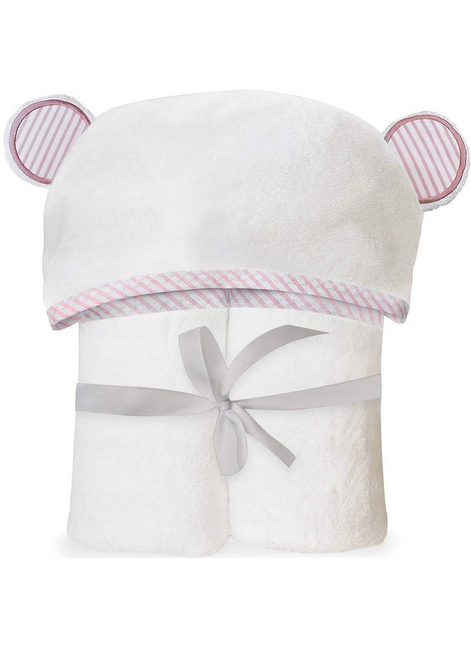 San Francisco Baby - San Francisco Baby Towels for Newborn - Hooded Baby Towels, Baby Bath Towels Girl, Hooded Baby Towels Boy, Kids Bath Towels with Hood - Pink - Image 1