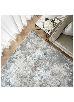 KNOT HOME Jacob Sky 350 x 250 cm Carpet Knot Home Designer Rug for Bedroom Living Dining Room Office Soft Non-slip Area Textile Decor  - Image 3