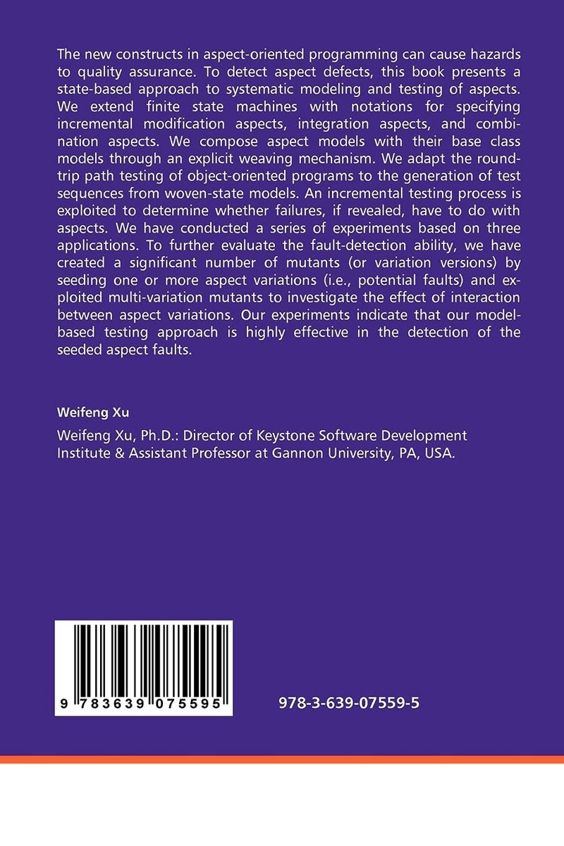 Testing Aspect-Oriented Programs with State Models  - Image 2