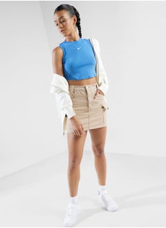 Nike Nsw Essential Ribbed Cropped Tank  - Image 4