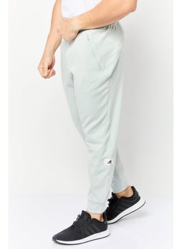 Adidas Men Regular Fit Training 7/8 Sweatpants, Grey  - Image 3