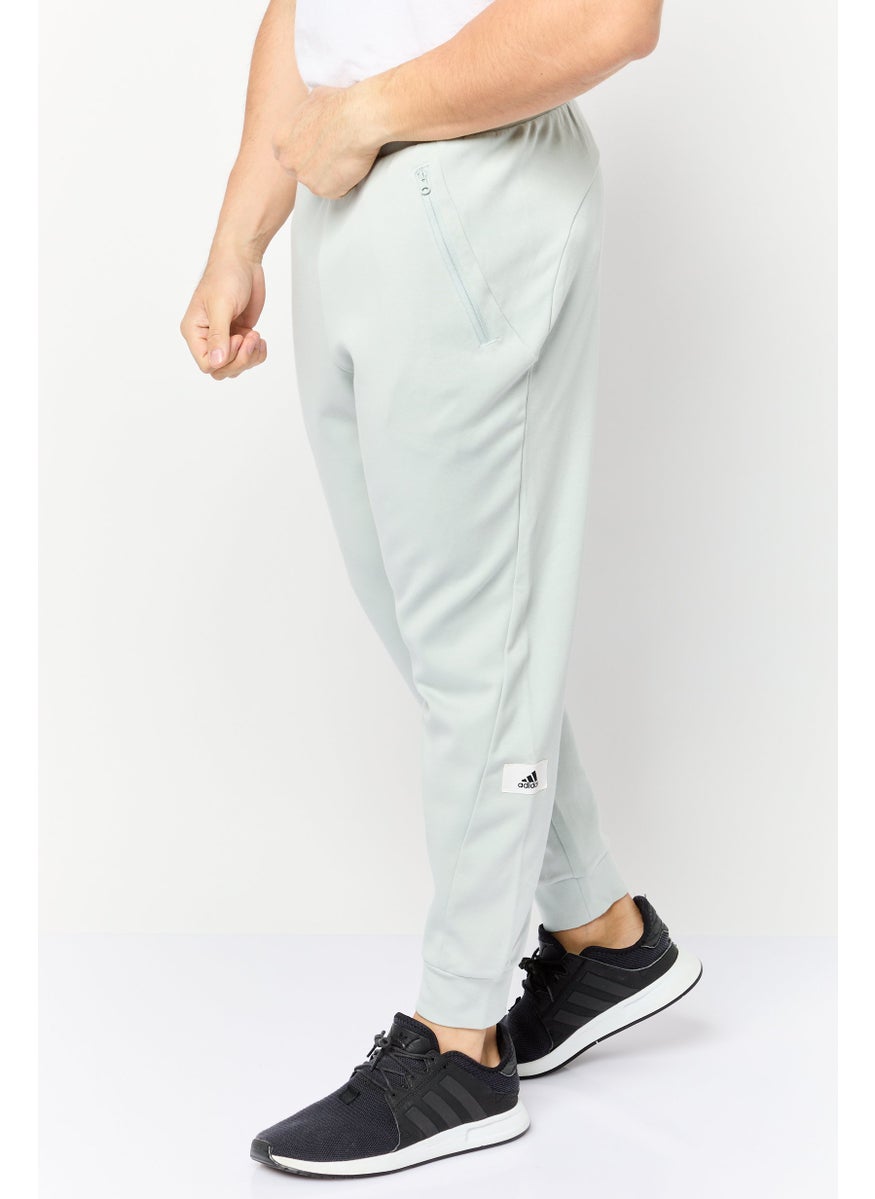 Adidas - Men Regular Fit Training 7/8 Sweatpants, Grey - Image 1