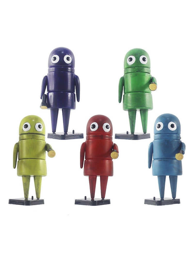 10cm R.E.P.O repo plus recycling action game doll in 5 colors 