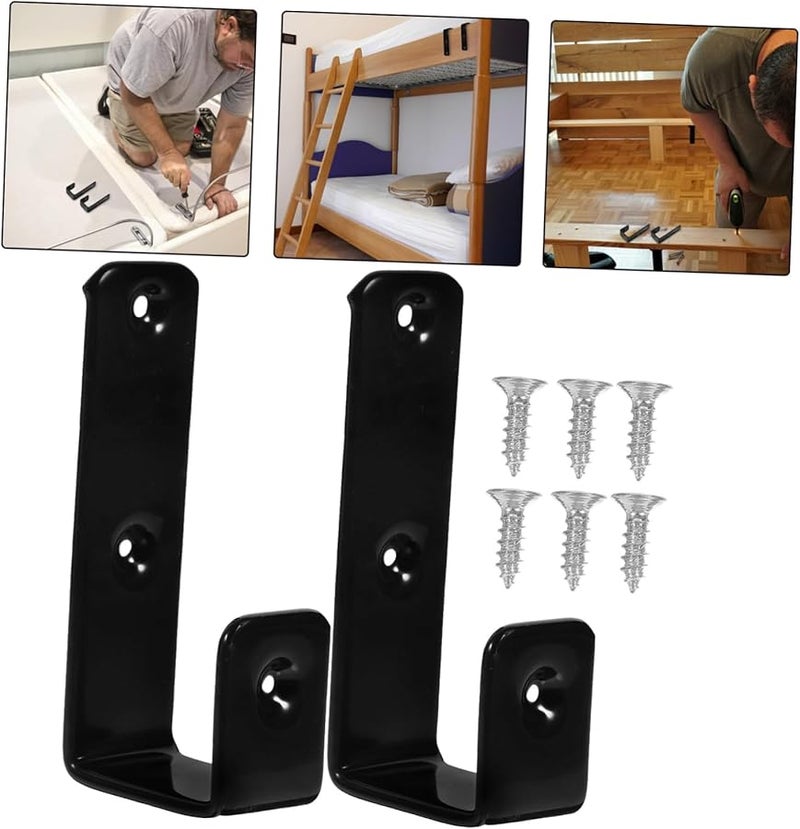 3 Pack Bunk Bed Ladder Hooks For Secure Loft Access Boys And Girls - Image 3