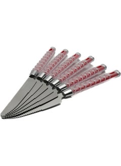 6-Piece Kitchen Knife Set with Red Plastic Handles – Stainless Steel Blades, Precision Cutting, and Ergonomic Design - pzsku/Z4880001BA80B3AEDF53CZ/45/_/1739864177/00c010c1-b0a2-4908-b995-007cdf8f8fd7