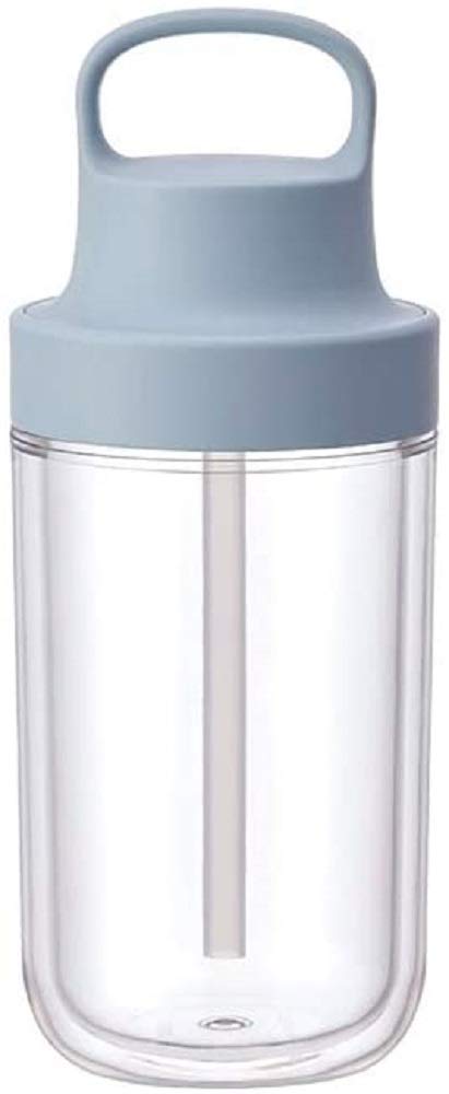 KINTO 20063 Togo Bottle 122 fl oz 360 ml Light Blue Includes Straw Lightweight Water Bottle Dishwasher Safe Double Wall Construction - Image 2