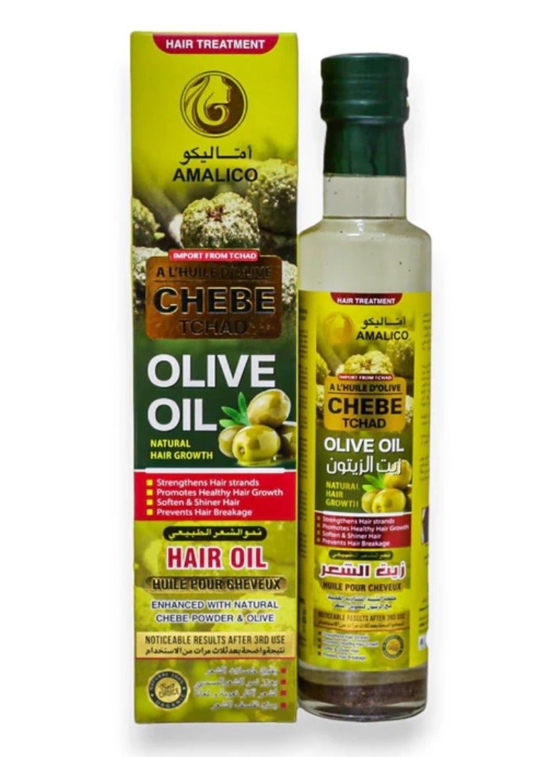 اماليكو زيت شعر تشيبي بالزيتون 130 مل