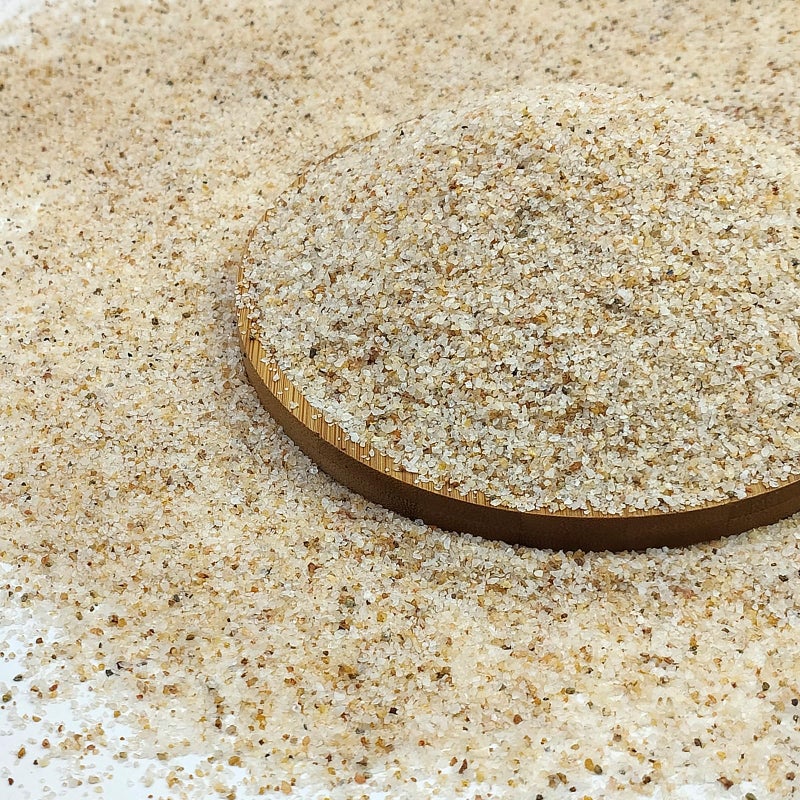 FANTIAN 5 lbs Aquarium Silica Sand 0408 mm Mini Gravel Substrate for Fish Tank Plants Potted Fire Pits Candle Vase Filler and Crafts - Image 2