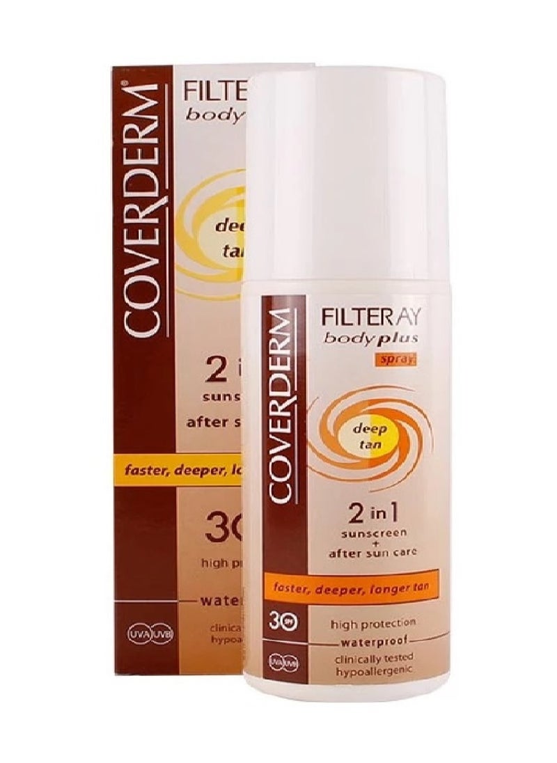 Coverderm Filteray Body Plus Deep Tan Spray SPF 50+ 100ml - pzsku/Z48804E3003B880D92A9BZ/45/_/1695042488/c3f5de19-5b0a-4ebc-b68a-024b93586b51