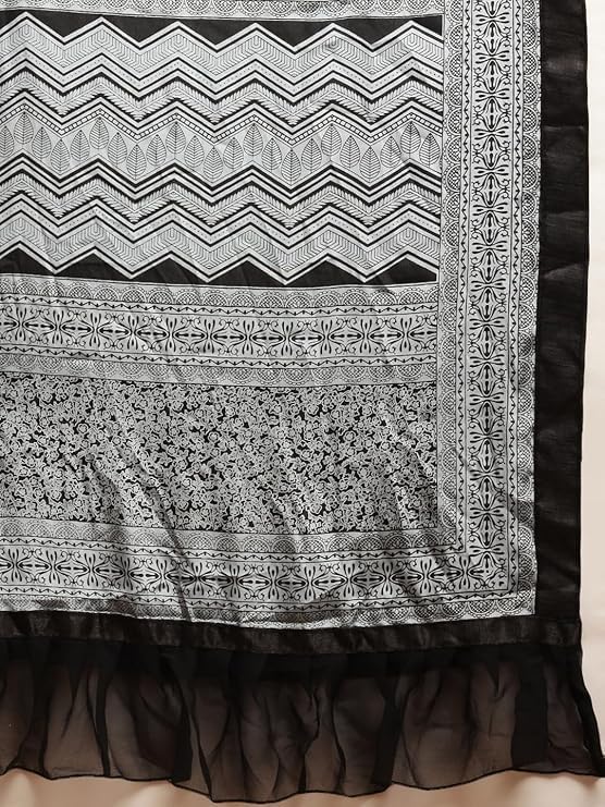 HEMOVIA Pure Fancy Floral Digital Print Saree Banarasi Digital Saree Rich Pallu Design Woven Trendy Special Occassion Wear With Unstitched Blouse Digital latest sadi 2025 Sari Sale (ADITI226SSR1) - Image 4
