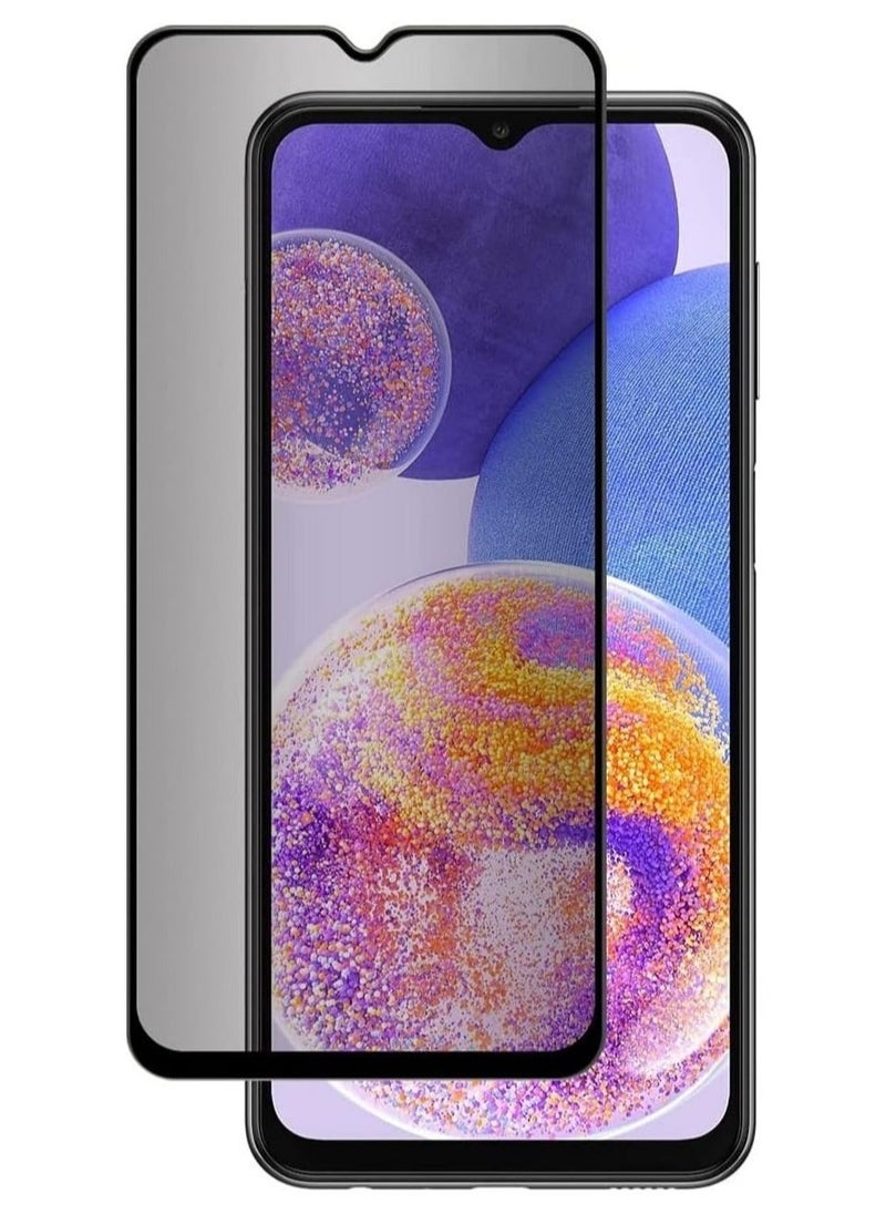 Raxoom Samsung Galaxy A23 Front Screen Privacy Screen Protector Anti-Spy Tempered Glass Film 9H Hardness Scratch Resistant Bubble Free Glass Screen Protector - Image 1