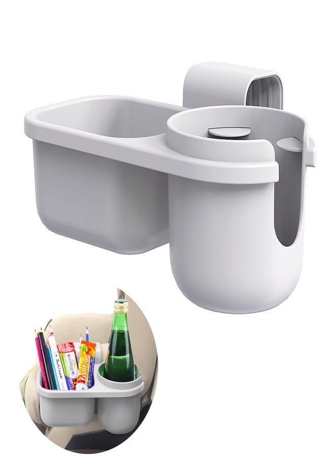 WedFeir SnackPod Child Cup & Snack Holder for Convertible Car Seats & Strollers - BPA Free - Grey - Image 1