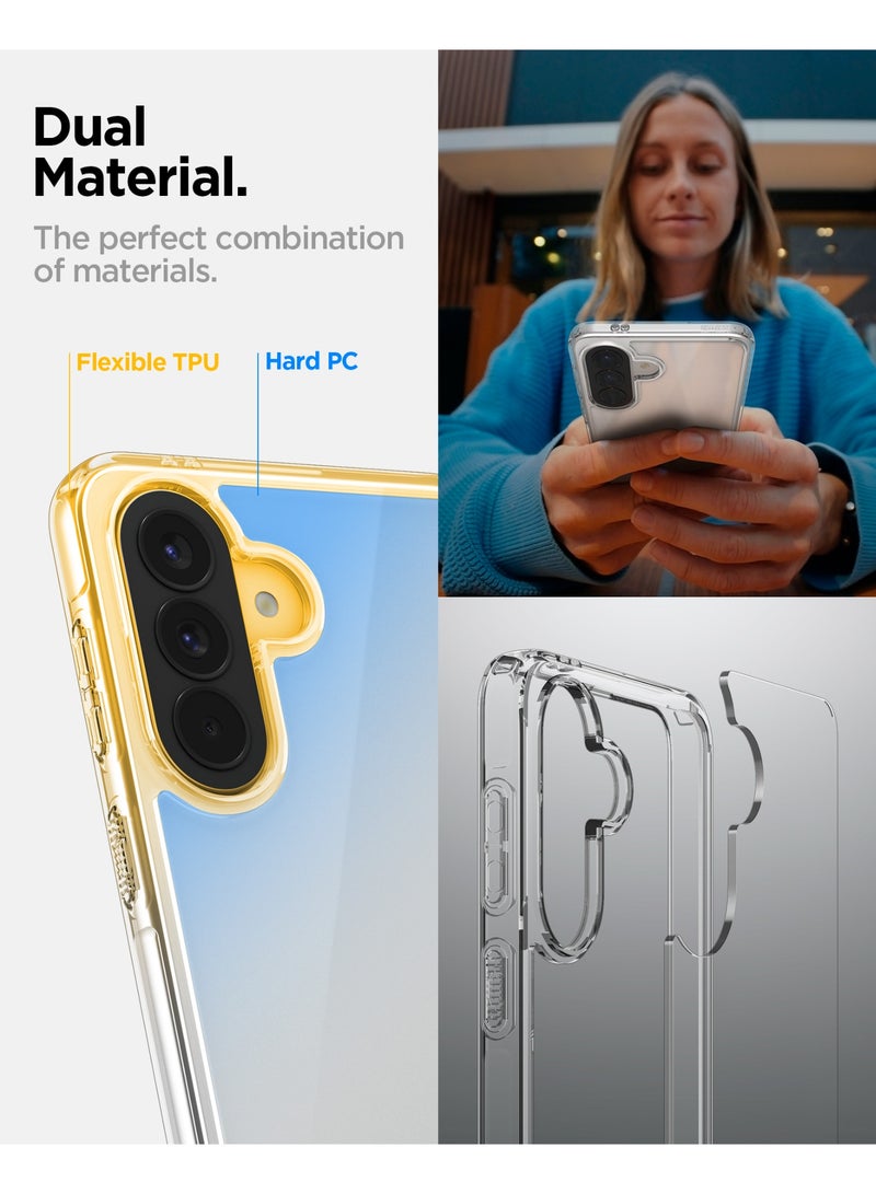 Spigen غطاء حماية فائق الهجين لهاتف سامسونج جالاكسي A57 5G (2026) - شفاف كريستالي - Image 5