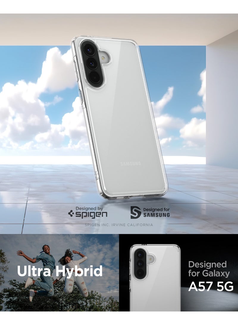 Spigen غطاء حماية فائق الهجين لهاتف سامسونج جالاكسي A57 5G (2026) - شفاف كريستالي - Image 2
