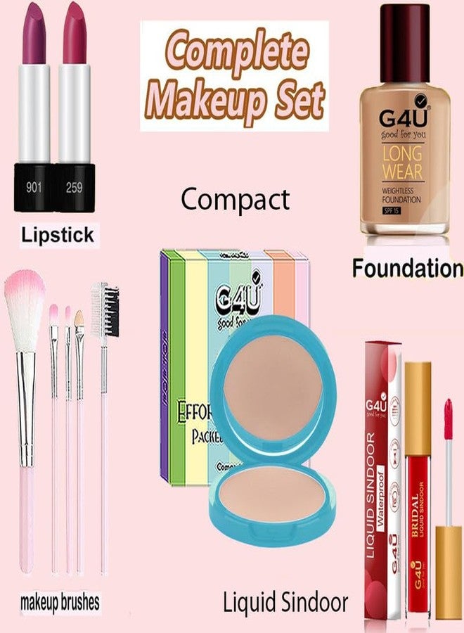 G4U Perfectly Glamorous| Makeup Collection for Girls & Women | Set of 14 pcs|A134 - Image 4
