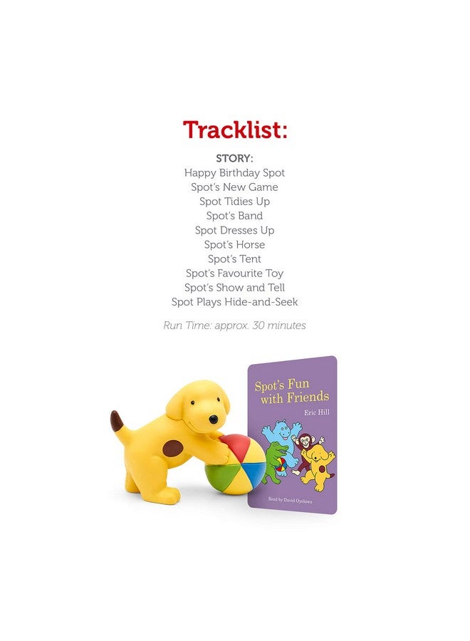 Tonies Spot's Fun with Friends Audio Toy Figurine from Eric Hill, narrated by Celebrity Voices - Image 5