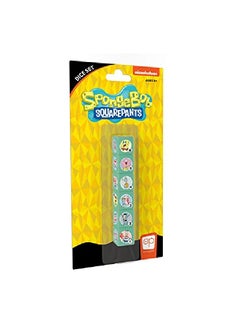 Spongebob Squarepants Dice Set ; Collectible D6 Dice Featuring Characters & References Spongebob Patrick Star Squidward Tentacles Gary Plankton And Mr. Krabs ; Officially Licensed 6Sided Dice