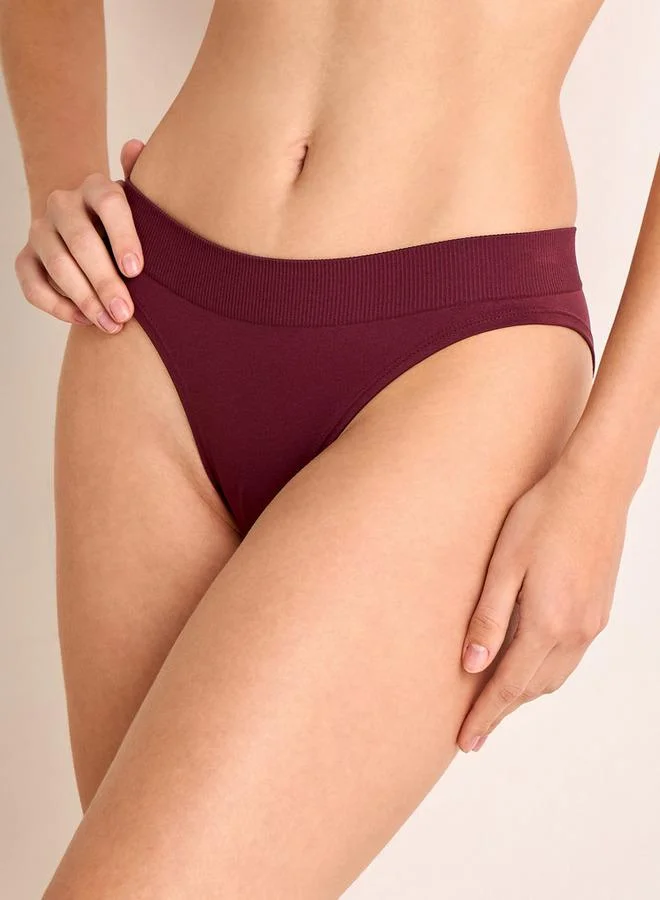 Splash FAV Intimates Elastic Waist High Leg Briefs