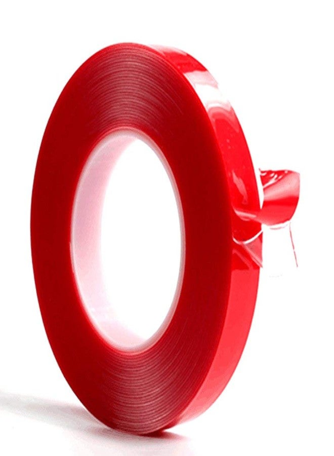 Kaisiking 15mm x 25M Wide Clear Double Sided Tape Two Sided Adhesive Tape Transparent Weatherproof Yards Outdoor Ultra Strength Industrial Mounting Tape - Image 1