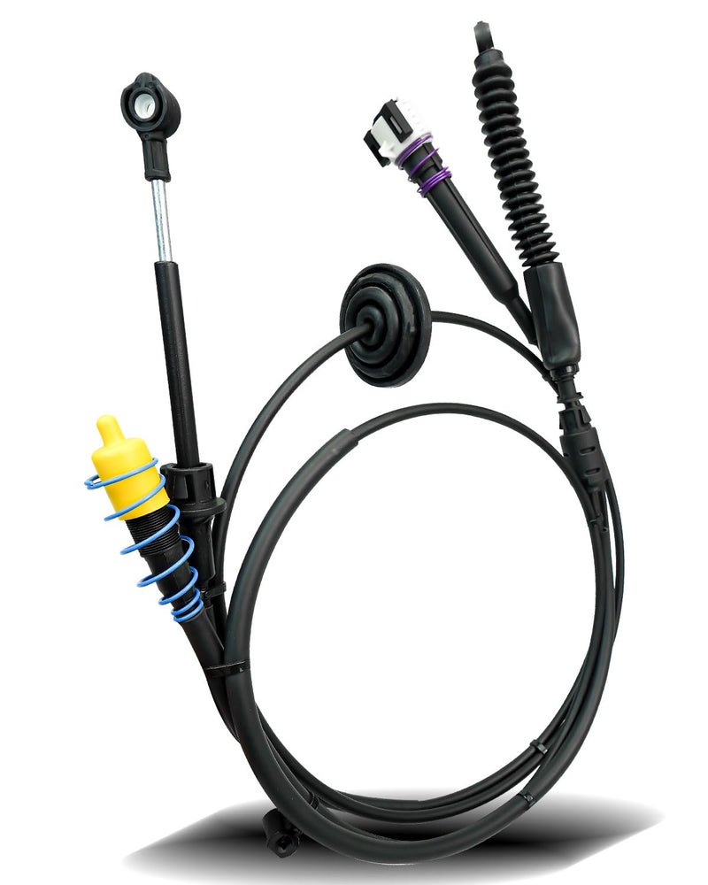 Gear Shifter Cable Replace 12477640 Fit for Chevrolet Silverado 1500 2500 3500 Classic GMC Sierra 1500 2500 3500 Classic 19992007 Automatic Transmission Gearshift Control Cable No Fixed Clip