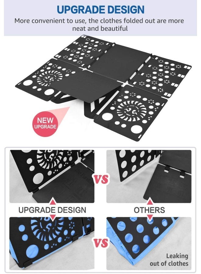BoxLegend V3 Shirt Folding Board t Shirts Clothes Folder Durable Plastic Laundry folders Folding BoardsBlack - Image 5