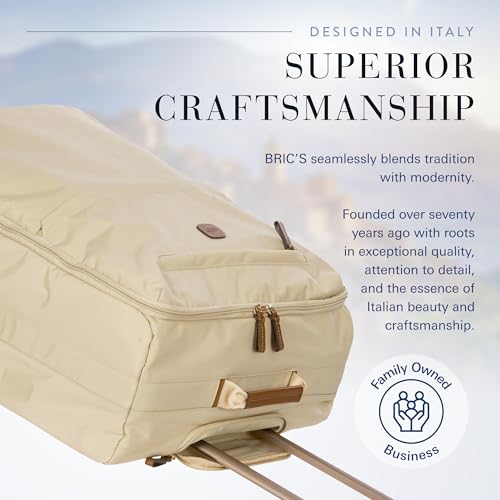 Bric's X-Bag Large Spinner with Frame - 27 Inch - Suitcases with Wheels - Checked Luggage - Sahara - Image 4