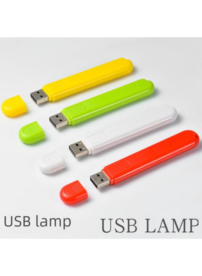 Generic - Usb Led Desk Lamp Dimmable Touch Control Eye Protection Mode Modern Simple Style Aluminum Alloy Desk Light-Color:Transparent-Warm Light - Image 1