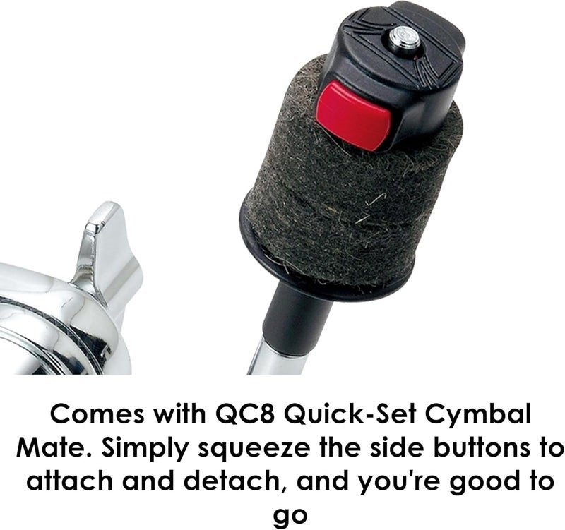 Tama CYA5E Cymbal Holder with L Piece and Multiclip - Image 4