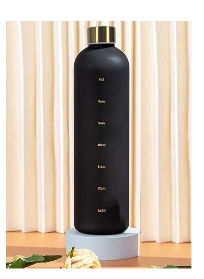 900ml Sports Water Bottle – Lightweight & Practical for Sports and Daily Use – Leak-Proof Lid – Ergonomic Design (Color May Vary) - Image 2