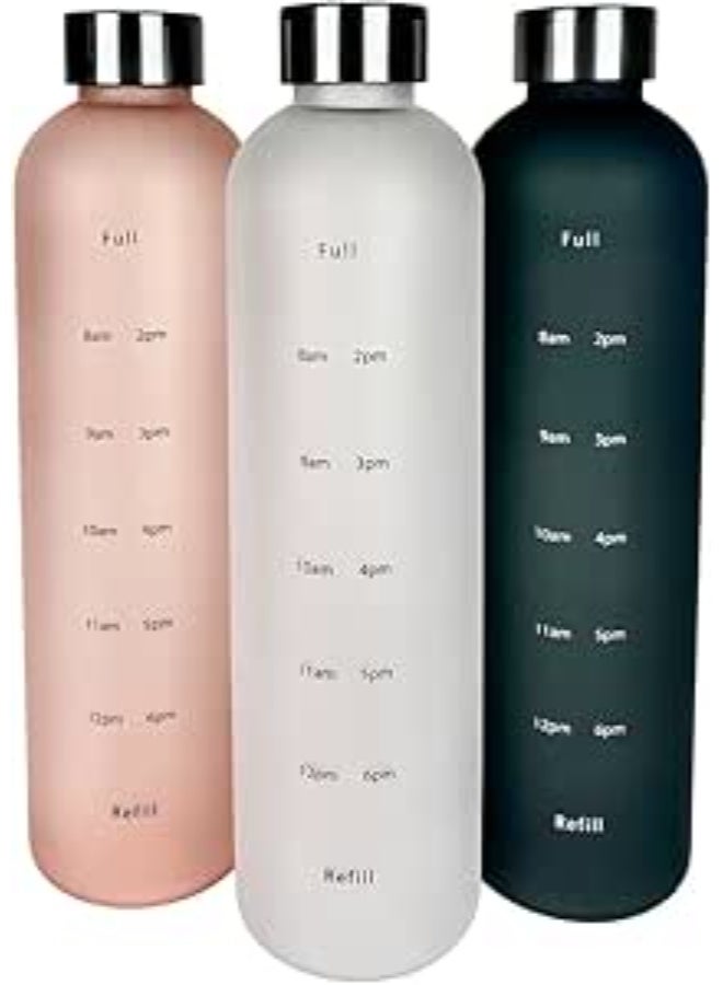 900ml Sports Water Bottle – Lightweight & Practical for Sports and Daily Use – Leak-Proof Lid – Ergonomic Design (Color May Vary) - Image 3