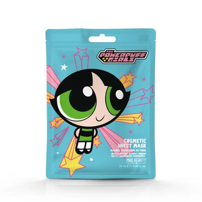 ماد بيوتي Powerpuff Girls Super Cute - Cosmetic Sheet Mask Buttercup