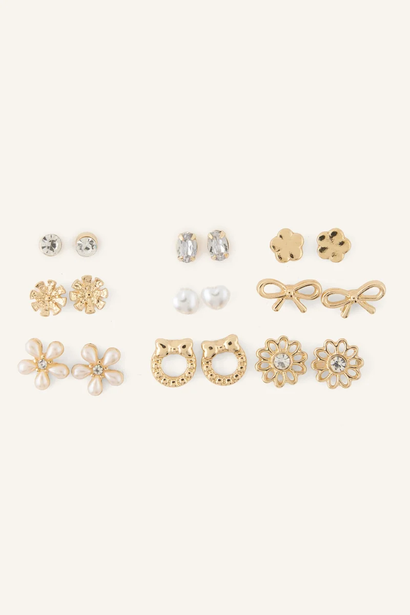9 piece Earring